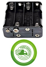 8xAA Battery Holder w/9V Snap Connection- 12V - Philmore BH383 picture