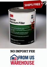 3M Marine Premium Filler 46006 1 Gallon Vinyl Ester Boat Fiberglass Repair Putty picture