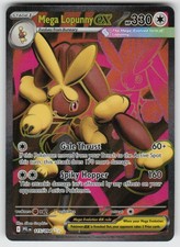 Mega Lopunny ex 115/094 Ultra Rare Phantasmal Flames Pokemon Holo Near Mint picture