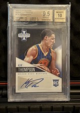 2012-13 Panini Innovation - Rookie Autographs Klay Thompson(AU, RC) GEM MINT 9.5 picture
