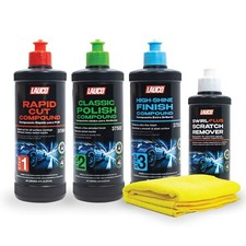 LAUCO Paint Correction Compounds Step 1, 2, 3 – 16oz, Swirl Remover 8oz Kits picture