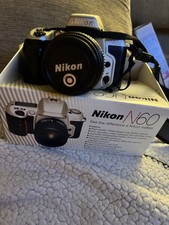 Nikon N60 35mm SLR Film Camera W/ 35-80MM Nikkor Lens Nice picture
