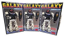 NOS Vintage 1984 Horikawa Galaxy Robot Deluxe Boxed Factory Unplayed Japan picture