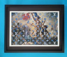 DEATH NYC Hand Signed LARGE Print Framed 16x20in COA  REVOLUTION + picture
