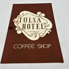 Vintage Menu Tulsa Hotel 1949 picture