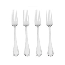 Wallace Continental Bead 18/10 Stainless Steel Dinner Fork (Set of Four) picture