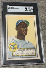 SGC 2.5 1952 Topps Orestes 