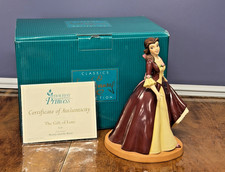 WDCC Belle Holiday Princess Gift of Love Beauty Beast Disney  COA Box picture