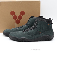 Vivobarefoot Motus Studio Mid Men's Suede Barefoot Shoes 305641-01 Dark Shadow picture