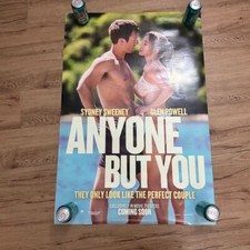 Anyone But You Original Double-Sided 27x40 Movie Poster Sydney Sweeny picture