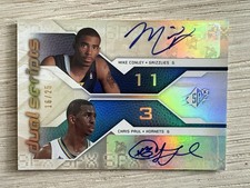 Chris Paul Mike Conley 2008-09 Upper Deck SPX Dual Scripts /25 #DS-PC picture