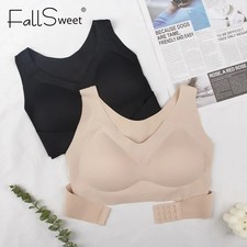 Women Posture Corrector Bra Wireless Back Support Lift Up Yoga Shapewear Bra picture