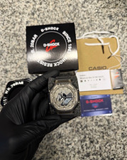 Casio G-SHOCK Analog/Digital Quartz 200m Black Resin Strap 45mm w/ Box picture