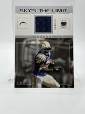 2004 Fleer/Skybox Sky's The Limit RELIC #SL-LT LADAINIAN TOMLINSON (#'d / 99) picture