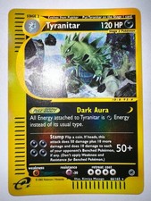 Tyranitar 66/165 Expedition Reverse Holo E-Reader Nm picture