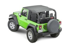 MasterTop ShadeMaker Plus Vinyl Bimini Top For 2007-2008 Jeep Wrangler JK 2 Door picture