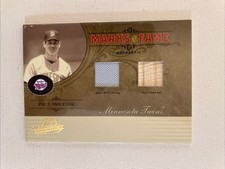 2005  ABSOLUTE MEMORABILIA PAUL MOLITOR MARKS OF FAME JERSEY/BAT MF-66 /100 picture