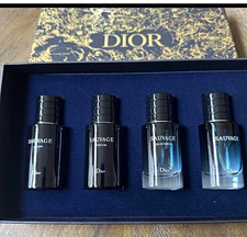 Dior Sauvage Travel Spray Mini Gift Set EDT EDP Parfum Elixir, 4 x 30 ml picture