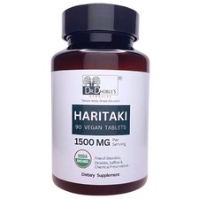 Haritaki Tablets • Capsules Alternative • Organic Haritaki Powder • 90 Ct picture