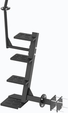 Adjustable Boat Trailer Steps with Anti-Slip Design and Handrail picture