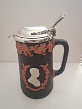 WEDGWOOD CHARLES & DIANA  TRI-COLOUR  JASPERWARE COVERED LTD EDITION JUG pb35 picture