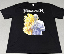 Megadeth Shirt Mens XL Black This Was Our Life Farewell Tour 2026 South America picture