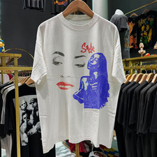 90s Sade Ultra Rare Aged T-Shirt White L picture