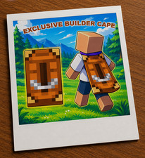 Minecraft Builder Cape Code | Exclusive | Java & Bedrock picture