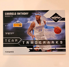 Panini 2009-10 Limited CARMELO ANTHONY Team Trademarks 19 Nuggets /99 picture