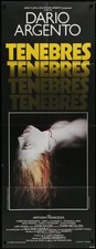 TENEBRE 1983 Original French Door Panel Poster Dario Argento Giallo Casaro Art picture