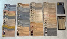 GI Joe Figure File Card Cardback Lot Of 50+ Vintage 1980’s picture