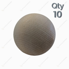 Wooden Balls 2″ Pack of 10 – Birch Unfinished Round Spheres for Crafts, Art, DIY picture