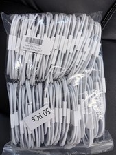 Lot Of 50 Original Apple 1m 3ft Braided USB C to C Cable(17 Pro Max Box Pulled) picture