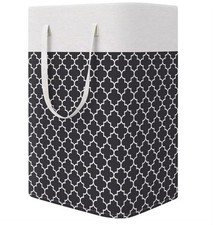 Large Foldable Collapsible Laundry Basket Waterproof Freestanding Hamper picture
