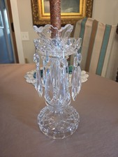 1 Pair Vintage Waterford Crystal Candelabras 10”Tall All Mart Waterford picture