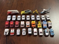 Micro Machines Service Lot - police fire and rescue  picture