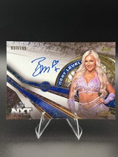 2026 WWE Topps Universe BLAKE MONROE Next Level Autographs Blue Pulse Auto /199 picture