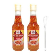 Three Ladies Vietnamese Fish Sauce Nuoc Mam Spring Roll 300 ml X 2 & Mini Whisk picture