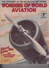 Vintage Wonders Of World Aviation 1938 Magazines Bundle picture