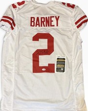 Nebraska Cornhuskers Jacory Barney Jr. Signed White Custom Jersey JSA Certified picture
