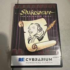 SHAKESPEARE THE ANIMATED TALES 4-DISC DVD BOX SET VOL 1-4 ROMEO & JULIET HAMLET picture