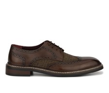 Vintage Foundry Co Mens Wilfred Oxford Wingtip Dress Shoes Brown Size 8 NIB picture