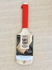 Charcoal Companion Safe Scrape Non-Bristle Grill Cleaning Tool Wood BBQ Scraper picture