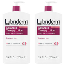 Lubriderm Advanced Therapy Fragrance Free Lotion Vitamin E 2 x 24 fl oz picture