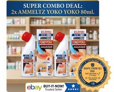 2x Kobayashi Ammeltz Yoko Yoko Analgesic Liquid 80ml Pain Relief Combo Deal picture