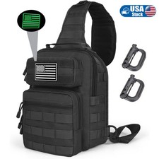 Tactical Sling Bag Men Outdoor Shoulder Pack Small EDC Crossbody Chest Bag picture