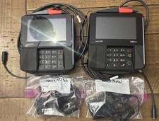 Lot Of 2 Ingenico Lane/7000 Payment Terminal With Power Cords Power Tested Works picture