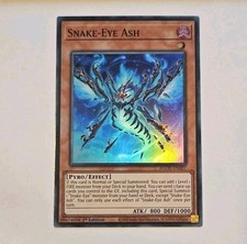 Snake-Eye Ash - AGOV-EN007 Age of Overlord Super Rare 1st Edition  picture