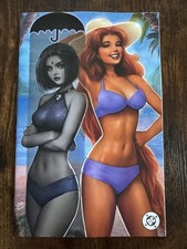 Gnorts Illustrated Swimsuit Edition, Nathan Szerdy Variant Raven Starfire w/COA picture