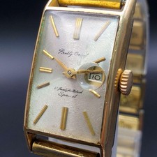 Orient Pretty Orient S3806 Handwind Vintage Timepiece 14K Gold Filled picture